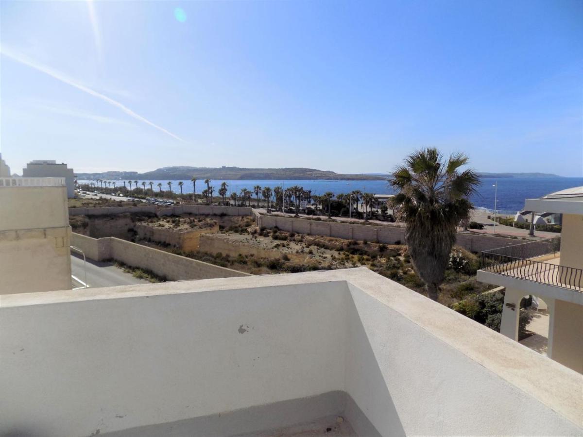 Sunshine Holiday Apartment 5 With Spectacular Seaviews St. Paul's Bay Bagian luar foto