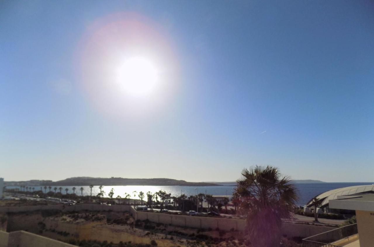 Sunshine Holiday Apartment 5 With Spectacular Seaviews St. Paul's Bay Bagian luar foto